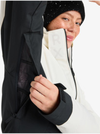9 Free Jet Block - Technical Snow Jacket for Women Black ERJTJ03526 Roxy