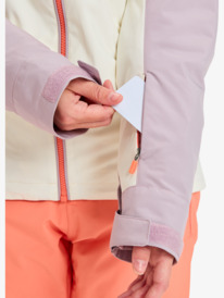 5 Free Jet Block - Technical Snow Jacket for Women Purple ERJTJ03526 Roxy