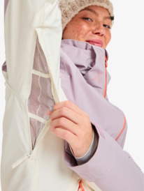 10 Free Jet Block - Technical Snow Jacket for Women Purple ERJTJ03526 Roxy