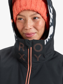 8 Free Jet 10K- Technisch Snowjack voor Dames Black ERJTJ03527 Roxy