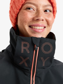 10 Free Jet 10K- Technisch Snowjack voor Dames Black ERJTJ03527 Roxy