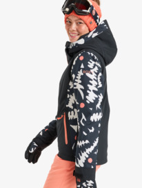 1 Free Jet 10K- Technisch Snowjack voor Dames Black ERJTJ03527 Roxy