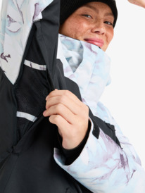 7 Roxy Jetty Block - Chaqueta técnica snow para mujer Azul ERJTJ03528 Roxy