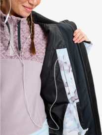 13 Roxy Jetty Block - Chaqueta técnica snow para mujer Azul ERJTJ03528 Roxy