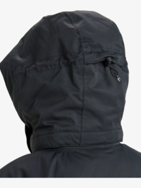8 Roxy Jetty Block 10K - Funktionelle Snow-Jacke mit Kapuze für Frauen Grau ERJTJ03528 Roxy