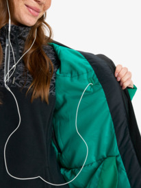 12 Brylee - Technical Snow Jacket for Women Green ERJTJ03530 Roxy