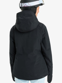 3 Brylee 10K - Funktionelle Snow-Jacke mit Kapuze für Frauen Schwarz ERJTJ03530 Roxy