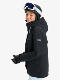 1 Brylee 10K - Funktionelle Snow-Jacke mit Kapuze für Frauen Schwarz ERJTJ03530 Roxy