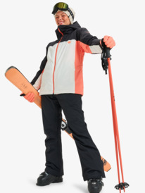 2 Galaxy - Technical Snow Jacket for Women Black ERJTJ03531 Roxy