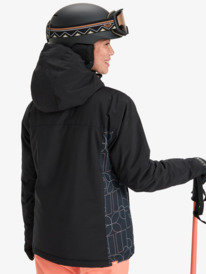 3 Galaxy - Technical Snow Jacket for Women Black ERJTJ03531 Roxy