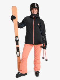 2 Galaxy - Technical Snow Jacket for Women Black ERJTJ03531 Roxy