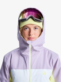 6 Galaxy - Technical Snow Jacket for Women Purple ERJTJ03531 Roxy