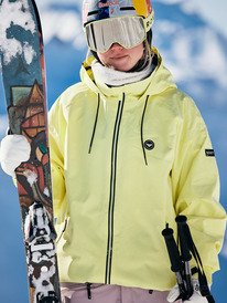 0 Landscape - Technical Snow Jacket for Women Yellow ERJTJ03532 Roxy