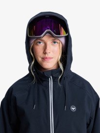 5 Landscape - Technical Snow Jacket for Women Black ERJTJ03532 Roxy