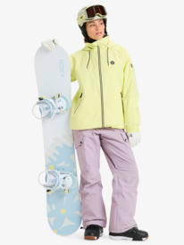2 Landscape - Chaqueta técnica snow para mujer Amarillo ERJTJ03532 Roxy