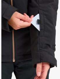 3 Snowyhill Puffy - Technical Snow Jacket for Women Black ERJTJ03535 Roxy
