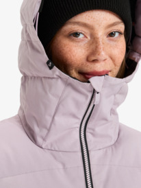 5 Snowyhill Puffy - Technical Snow Jacket for Women Purple ERJTJ03535 Roxy