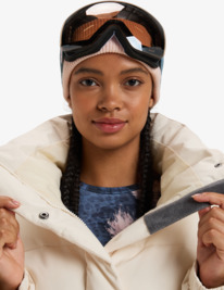 5 Snow Winter Rebel - Giacca da Snowboard da Donna Beige ERJTJ03540 Roxy