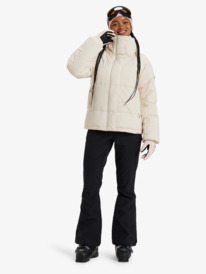 2 Snow Winter Rebel - Giacca da Snowboard da Donna Beige ERJTJ03540 Roxy