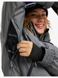 7 Snow Shimmer - Technical Snow Jacket for Women Black ERJTJ03544 Roxy