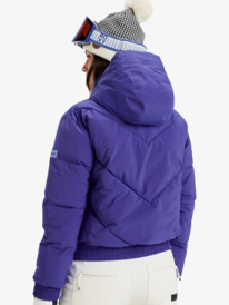 3 Snow Shimmer 10K - Funktionelle Snow-Jacke mit Kapuze für Frauen Violett ERJTJ03544 Roxy