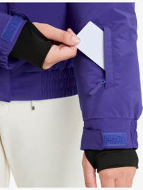 6 Snow Shimmer 10K - Funktionelle Snow-Jacke mit Kapuze für Frauen Violett ERJTJ03544 Roxy