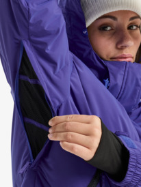 8 Snow Shimmer 10K - Funktionelle Snow-Jacke mit Kapuze für Frauen Violett ERJTJ03544 Roxy