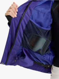12 Snow Shimmer 10K - Funktionelle Snow-Jacke mit Kapuze für Frauen Violett ERJTJ03544 Roxy