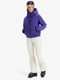 2 Snow Shimmer 10K - Funktionelle Snow-Jacke mit Kapuze für Frauen Violett ERJTJ03544 Roxy