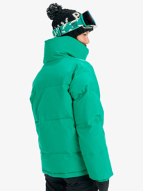 3 Snow Winter Rebel - Technical Snow Jacket for Women Green ERJTJ03545 Roxy