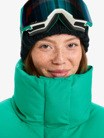 5 Snow Winter Rebel - Technical Snow Jacket for Women Green ERJTJ03545 Roxy