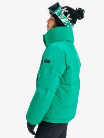 1 Snow Winter Rebel - Technical Snow Jacket for Women Green ERJTJ03545 Roxy