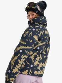 3 Snow Winter Rebel - Technical Snow Jacket for Women Beige ERJTJ03545 Roxy