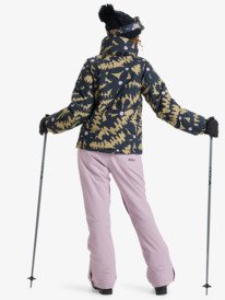 4 Snow Winter Rebel - Technical Snow Jacket for Women Beige ERJTJ03545 Roxy