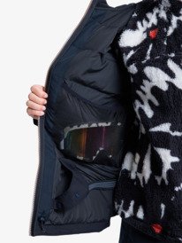 11 Snowyhill Puffy 10K Schwarz ERJTJ03585 Roxy