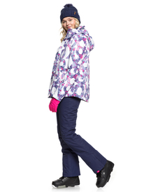 5 Backyard - Pantaloni da Snowboard da Donna Blue ERJTP03091 Roxy