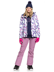 5 Backyard - Pantalón para Nieve para Mujer Violeta ERJTP03091 Roxy