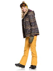 5 Backyard - Snow Pants for Women Yellow ERJTP03091 Roxy