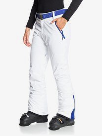 3 ROXY Premiere - Snow Pants for Women White ERJTP03109 Roxy