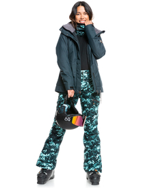 6 Nadia - Pantalon de snow pour Femme Noir ERJTP03179 Roxy
