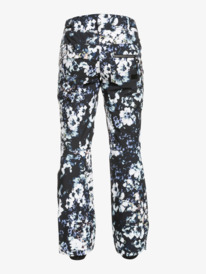 10 Nadia Printed - Insulated Snow Pants for Women Black ERJTP03188 Roxy