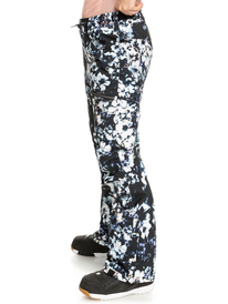 4 Nadia Printed - Insulated Snow Pants for Women Black ERJTP03188 Roxy