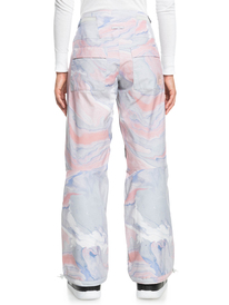 10 Chloe Kim - Insulated Snow Pants for Women Grey ERJTP03201 Roxy