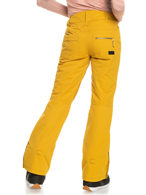 6 Nadia - Pantalon de snow isolant pour Femme Jaune ERJTP03212 Roxy