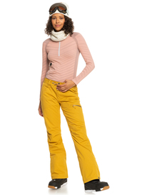 4 Nadia - Pantalon de snow isolant pour Femme Jaune ERJTP03212 Roxy