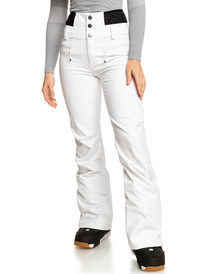 0 Rising High - Funktionelle Schneehose für Frauen Weiss ERJTP03218 Roxy