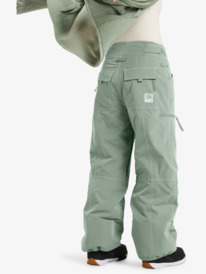 6 Chloe Kim  - Pantalón de snow para Mujer Verde ERJTP03262 Roxy