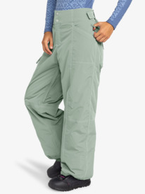 4 Chloe Kim  - Pantalón de snow para Mujer Verde ERJTP03262 Roxy