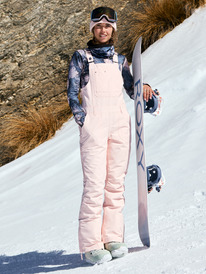 0 Rideout - Snow Tuinbroek voor Dames Pink ERJTP03267 Roxy