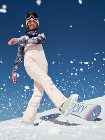 4 Rideout - Salopette da snowboard da Donna Pink ERJTP03267 Roxy